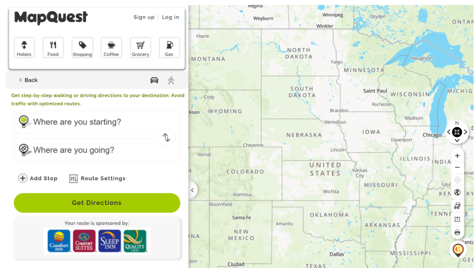 A Guide To Use Mapquest Route Planner With Multiple Stops WEOS 