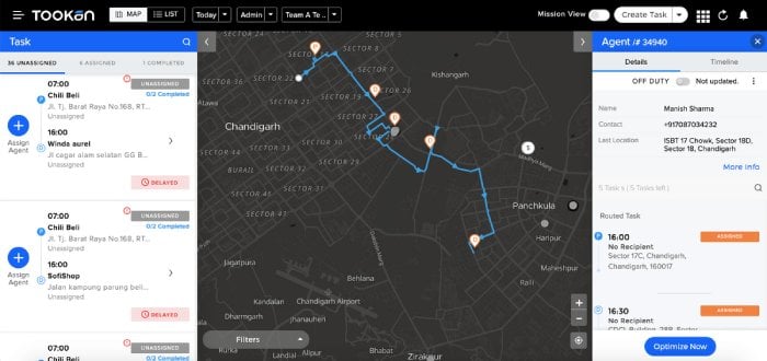 10 Best Apps for Deliver Route Planning - Tookan UI