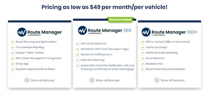 10 Best Apps for Delivery Route Planning - WorkWave pricing