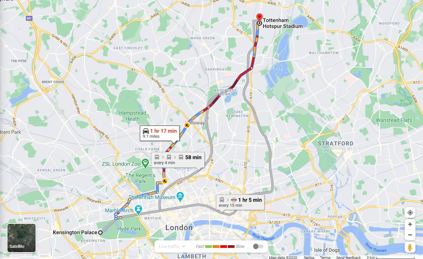 alternative-route-google-maps