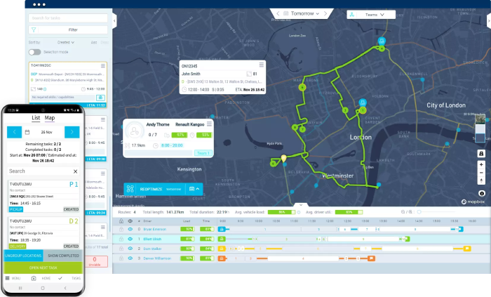 route optimization software for field services