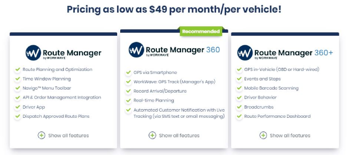 route-planning-software - Workwave Pricing